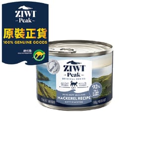 ZiwiPeak ZiwiPeak 貓罐頭 鯖魚配方 185g 185g  正面圖