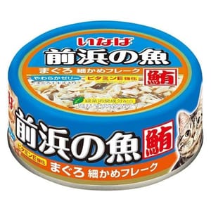 CIAO CIAO 貓罐頭 INABA 前浜の魚 細切金槍魚 115g 115g 正面圖