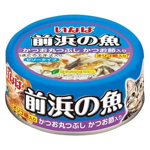 CIAO CIAO 貓罐頭 INABA 前浜の魚 鰹魚 115g 115g 正面圖