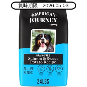 American American Journey 狗糧 全犬糧 無穀物三文魚+甜薯配方 4lbs 4lb 正面圖