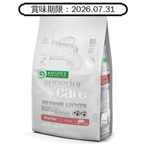 Nature's Nature's Protection 狗糧 去淚痕美毛BB配方 低敏三文魚 幼犬 1.5kg 5kg 正面圖
