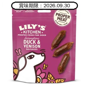 LILY'S LILY'S KITCHEN 狗小食 野味香腸 70g 70g 正面圖