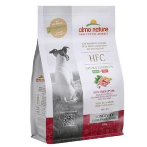 Almo Almo Nature HFC 狗糧 養生新鮮豬肉 細粒裝 300g 300g  正面圖
