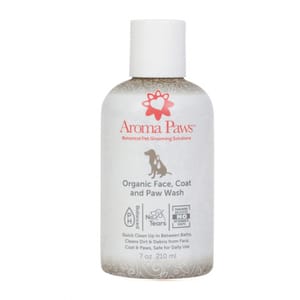 Aroma Aroma Paws 有機乾洗劑Organic Face, Coat & Paw Wash 7oz 7oz 犬用 正面圖