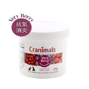Cranimals Cranimals Very Berry 抗氧消炎 有機雜莓精華素 60g 60g  正面圖