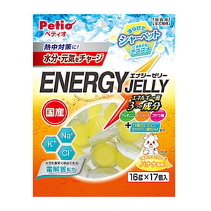 Petio Petio 狗零食 日本產香蕉味補充水分&能量啫喱 272g 272g 正面圖
