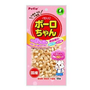 Petio Petio 狗零食 日本產 健康低敏減糖小饅頭 55g 55g 正面圖