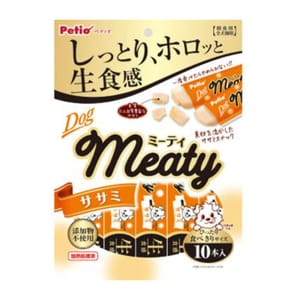 Petio Petio 狗零食 無添加 生食感雞胸肉 肉醬 10支裝 正面圖