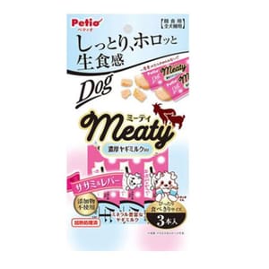 Petio Petio 狗零食 無添加 生食感 山羊奶&雞胗&雞胸肉肉醬 3支裝 正面圖