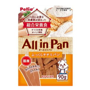 Petio Petio 日本產 綜合營養 鬆軟雞胸肉麵包條 90g 90g 正面圖