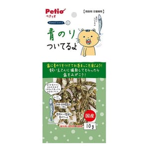 Petio Petio 日本產 高纖鮮味紫菜沙甸魚 10g 10g 正面圖