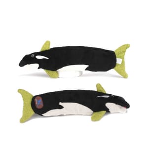 Charming Charming Pet 嚴選狗狗訓練磨牙玩具 深藍鯨魚 一個   正面圖