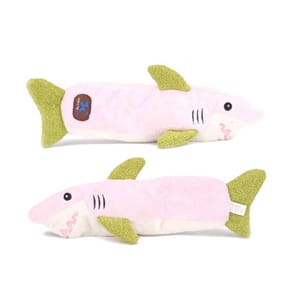 Charming Charming Pet 嚴選狗狗訓練磨牙玩具 鯊魚 一個   正面圖