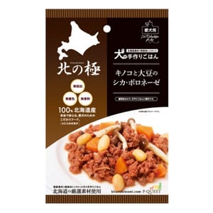 日本直送 日本直送 北之極 香菇大豆鹿肉醬 70g 70g 正面圖