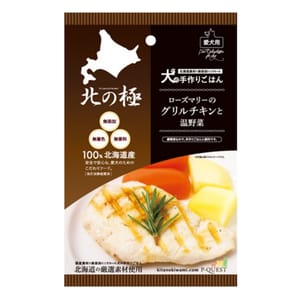 日本直送 日本直送 北之極 迭迭香烤雞配清蒸蔬菜 80g 80g 正面圖