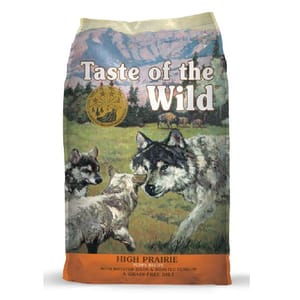 Taste Taste of the Wild 無穀物野牛+烤鹿肉幼粒配方 28lb 28lb  正面圖