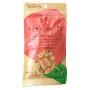 日本Petz 日本Petz Route 夾心肉餅 雞胸蜜桃 70g 70g 犬用 正面圖