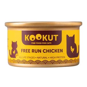 KOOKUT KOOKUT 貓罐頭 天然放養雞 70g 70g 正面圖