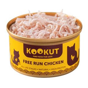 KOOKUT KOOKUT 貓罐頭 天然放養雞 70g 70g 背面圖