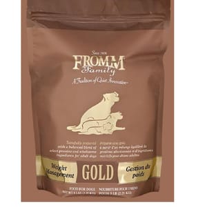 Fromm福摩 Fromm福摩 狗糧 金裝 全犬糧 體重控制配方 雞火雞魚蔬菜 5lb 5lb 正面圖