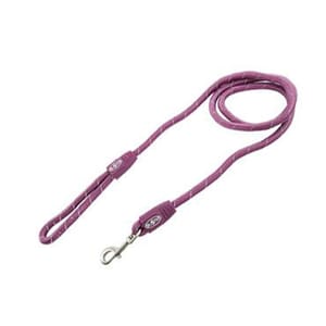 Buster Buster 反光牽繩 Reflective Rope Lead 8mm x 120cm 紫色   正面圖