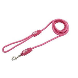 Buster Buster 反光牽繩 Reflective Rope Lead 13mm x 120cm 粉紅色   正面圖