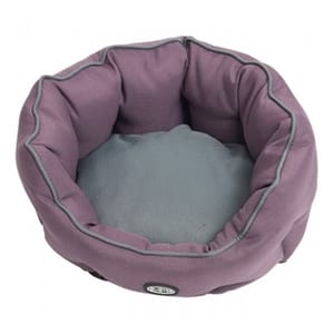 Buster Buster Cocoon bed 圓形寵物床 紫銅色 75cm   正面圖