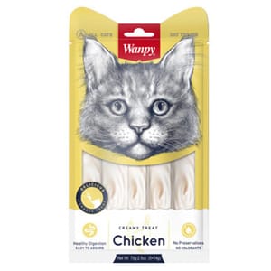 Wanpy Wanpy 日式貓食滋味醬 雞肉味 70g 70g  正面圖