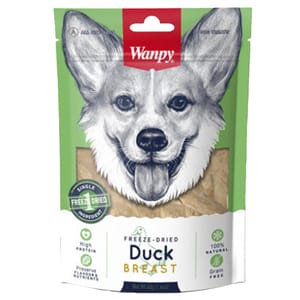 Wanpy Wanpy Freeze Dry 狗零食 凍乾鴨胸肉 Duck Breast 40g 40g  正面圖
