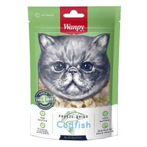 Wanpy Wanpy Freeze Dry 凍乾鱈魚 Codfish 20g 20g  正面圖
