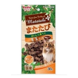 日本Petio 日本Petio 去毛球配方貓零食粒 30g 30g  正面圖