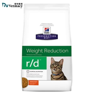 Hills Hills 處方糧 貓糧 r/d 健康減重配方 雞肉 4lbs 4lb  正面圖