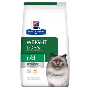 Hills Hills 處方糧 貓糧 r/d 健康減重配方 雞肉 8.5lbs 5lb 正面圖