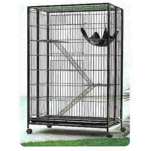 特大豪華舒適貓籠 特大豪華舒適貓籠 Epoxy coating premium cat cage   正面圖