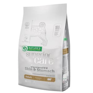 Nature's Nature's Protection 狗糧 小型犬細粒糧 敏感皮膚腸胃配方 低敏羊肉 10kg 10kg 正面圖