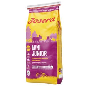 Josera Josera 狗糧 幼犬糧 細粒 Mini Junior 鴨肉+馬鈴薯+三文魚+紐西蘭青口 900gx5包 900g 正面圖