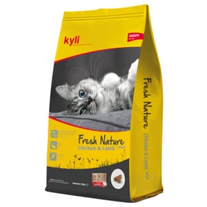 Kyli瑞之寶 Kyli瑞之寶 無穀物成貓糧 潔齒配方 羊+雞 10kg 10kg  正面圖