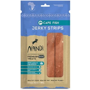 Nandi Nandi 三文魚鱒魚肉片 Jerky Cape Fish 150g 150g 正面圖