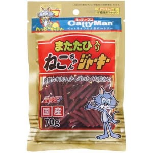 日本CattyMan 日本CattyMan 牛肉條棒 70g 70g 正面圖