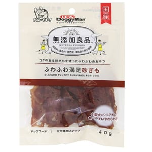 DoggyMan DoggyMan 日本狗零食 無添加良品 國產 薄切雞胗片 40g 40g  正面圖