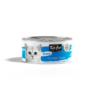 Kit Kit Cat GravySeries 貓罐頭 鮮嫩營養肉汁湯 吞拿魚 70g 70g 正面圖