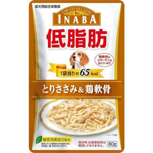 CIAO CIAO 狗濕糧 日本狗狗低脂肪袋裝濕糧 雞胸肉及雞軟骨 RD-04 80g 80g 正面圖