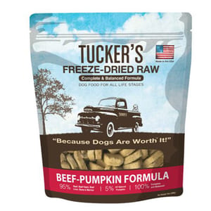 TUCKER'S TUCKER'S 凍乾犬糧 牛+南瓜配方 BEEF-PUMPKIN 14oz 14oz 正面圖