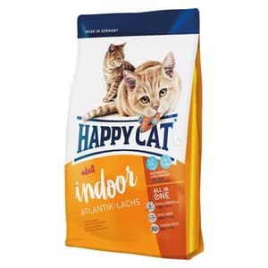 Happy Happy Cat Supreme 室內成貓糧 三文魚配方 10kg 10kg  正面圖