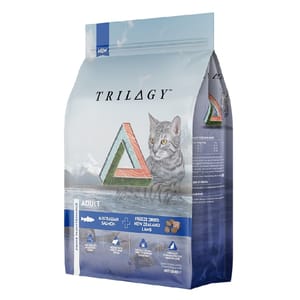 Trilogy Trilogy 無穀成貓糧 澳洲三文魚+5%紐西蘭羊肺凍乾 1.8kg 8kg 正面圖