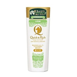 日本獅王LION 日本獅王LION Pet 犬用 Quick&Rich寵物清潔洗澡液 森林清香 200ml 200ml 犬用 正面圖