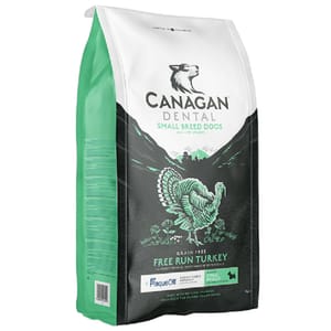 CANAGAN原之選 CANAGAN原之選 狗糧 無穀物狗糧 火雞健齒配方 細粒糧小型犬用 6kg 6kg 犬用 正面圖