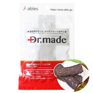 日本Dr.Made 日本Dr.Made 獸醫研發 狗零食 改善皮膚問題 北海道蝦夷鹿肉乾 30g 30g  正面圖
