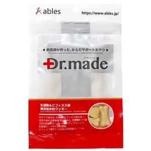 日本Dr.Made 日本Dr.Made 獸醫研發 狗零食 乳酸菌功能性 狗狗餅乾 30g 30g 正面圖