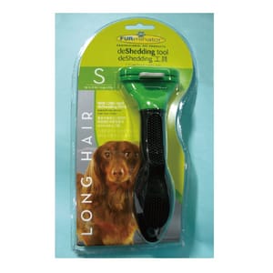FURminator FURminator 不銹鋼去死毛梳 細 正面圖
